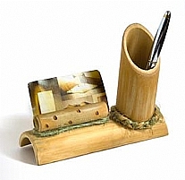 PORTA LAPIS BAMBU