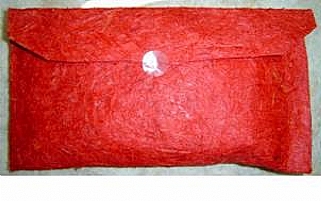 ENVELOPE PAPEL COM FIBRA DE BANANEIRA