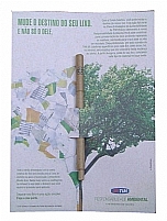 CANETA COM PANFLETO
