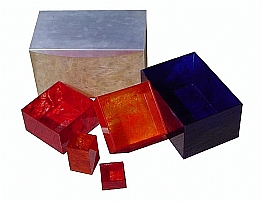 CAIXAS ACRLICAS RECICLADAS