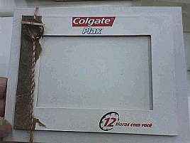 PORTA RETRATO PAPEL RECICLADO