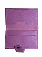 PORTA CARTO COURO ECOLGICO