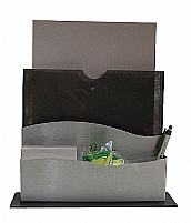 KIT ESCRITRIO ACRLICO E ALUMNIO RECICLADO